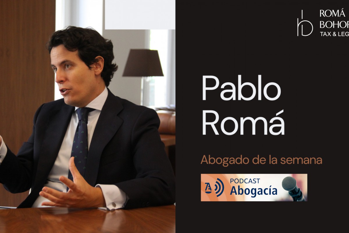 Actualidad Abogacía elige a Pablo Romá como abogado de la semana