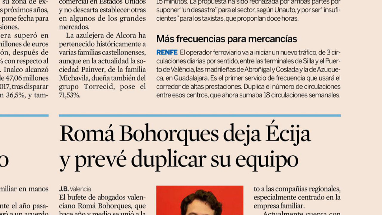 RBTL EN LOS MEDIOS. Así ha recogido la prensa el inicio de nuestra nueva etapa corporativa. Foto 1