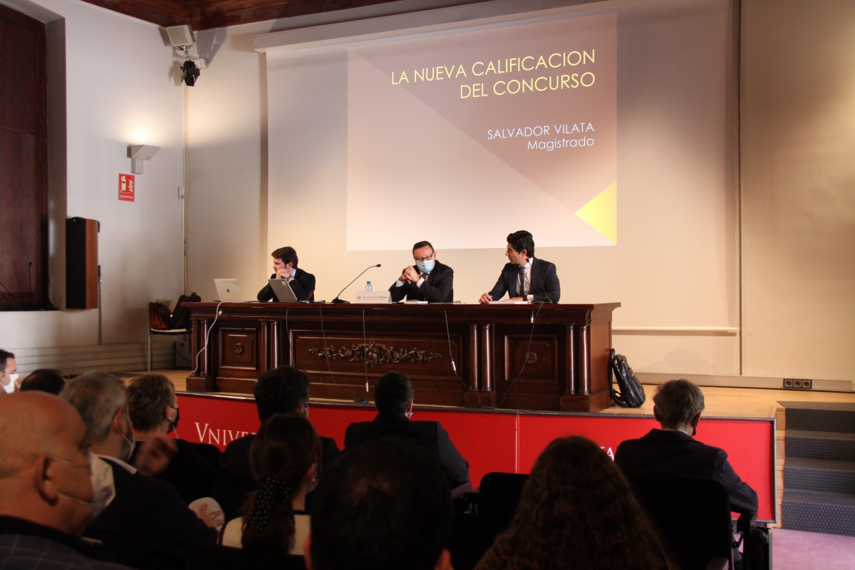 Participamos en la presentación del Club Español de Derecho de la Insolvencia en Valencia. Foto 1