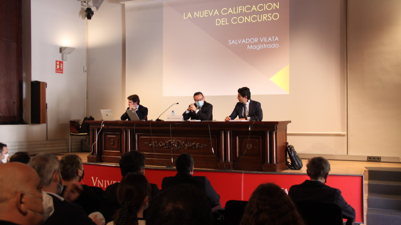 Participamos en la presentación del Club Español de Derecho de la Insolvencia en Valencia