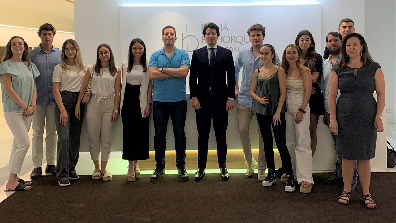 Los alumnos del Máster en Asesoría Jurídica de Empresas visitan el despacho