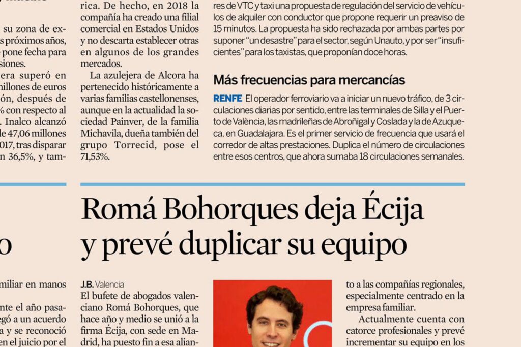 Así ha recogido la prensa el inicio de nuestra nueva etapa corporativa